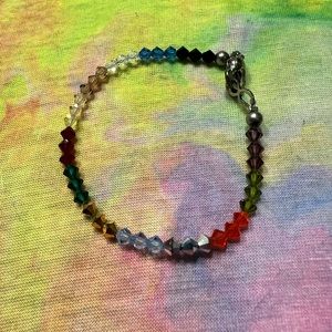 Swarovski beaded bracelet